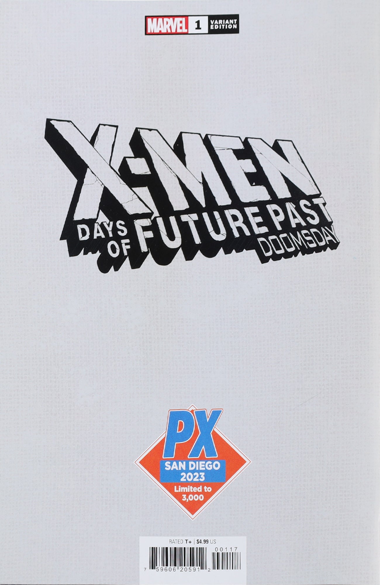 Marvel X-Men Days of Future Past Doomsday #1 Variant