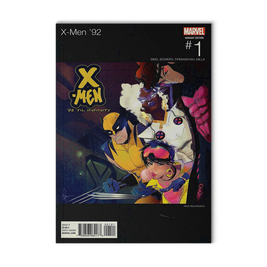 X-MEN '92 #1, 'Til Infinity, Hip-Hop Homage Variant, Marvel Comics 2016
