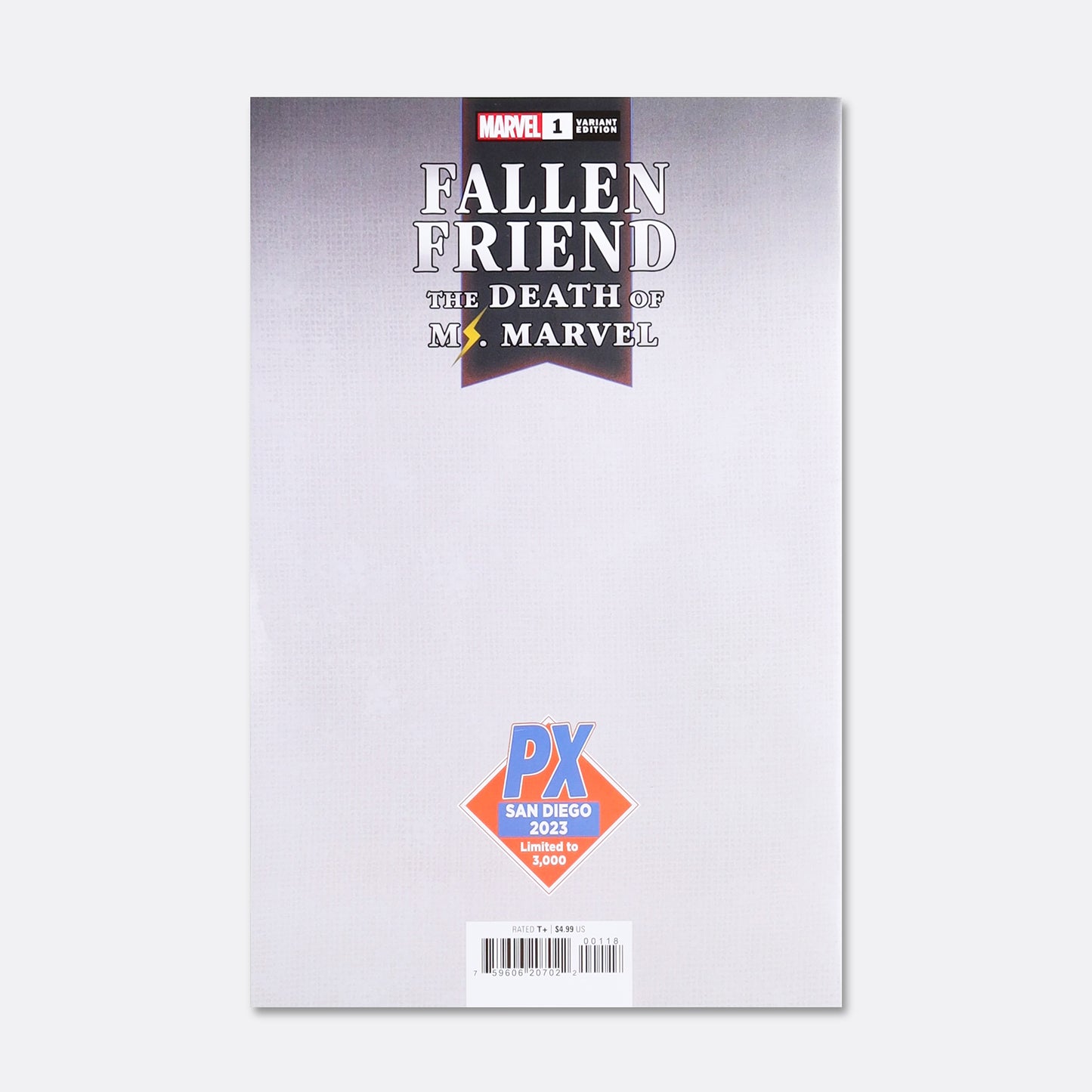 Marvel Fallen Friend #1 Carmen Carnero Variant (2023 SDCC Exclusive)