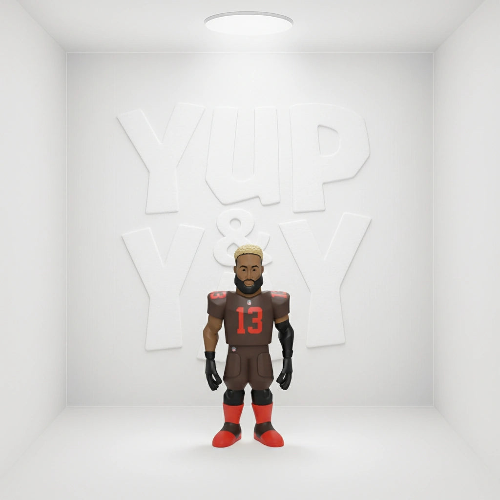 Funko Gold: NFL - Browns - Odell Beckham Jr. (Chase Variant)