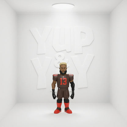 Funko Gold: NFL - Browns - Odell Beckham Jr. (Chase Variant)