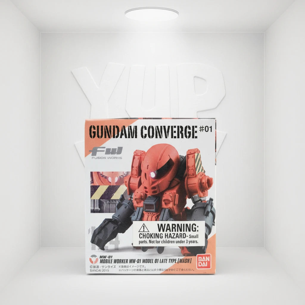 Bandai FW Gundam Converge #124 - MW-01 Late Type Mash Action Figure