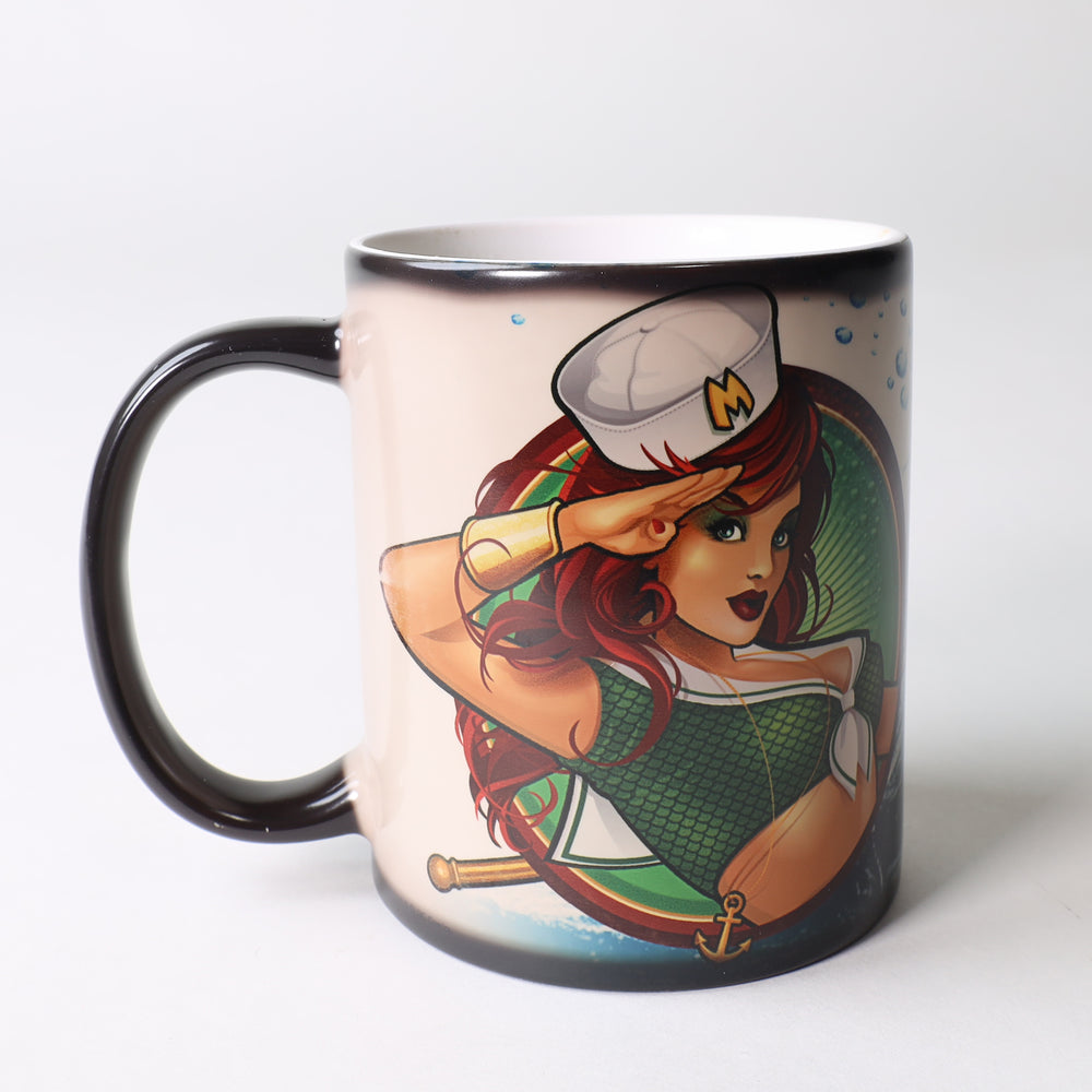 Morphing Mugs DC Comics Justice League (Mera Bombshell) Heat-Sensitive Mug