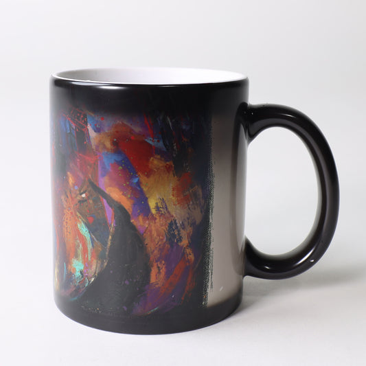 Morphing Mugs "The Dark Knight" by Blend Cota 11-oz. Heat-Sensitive Mug