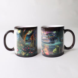 Morphing Mugs Thomas Kinkade Disney (The Princess and the Frog) Heat-Sensitive Mug