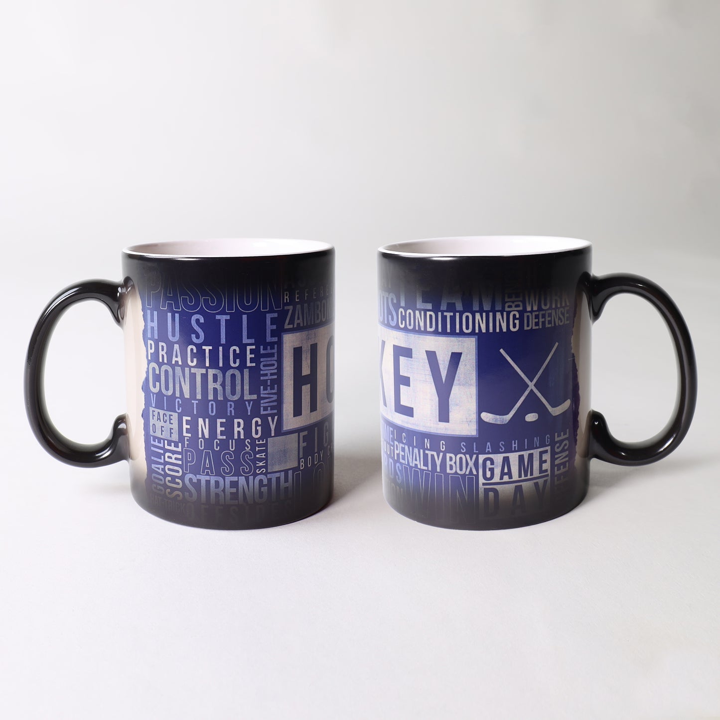 Morphing Mugs Sports (Hockey Words) Heat-Sensitive Mug