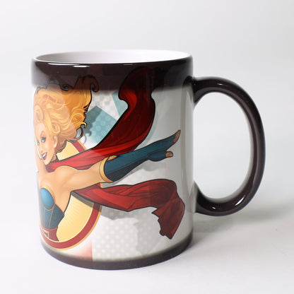 Morphing Mugs DC Comics Justice League (Supergirl Bombshell) Heat-Sensitive Mug