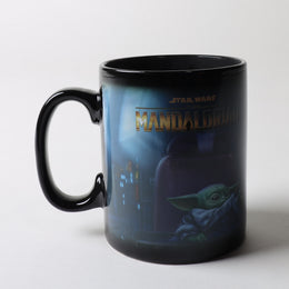 Morphing Mugs Star Wars The Mandalorian "Two For The Road" 11 oz. Heat-Sensitive Clue Mug