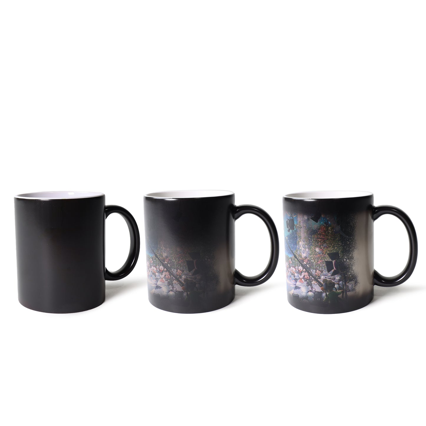 Morphing Mugs Thomas Kinkade "Disney's 100th Celebration" 11 oz. Heat-Sensitive Clue Mug