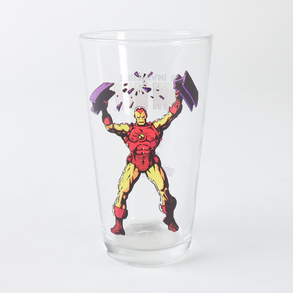 Toon Tumblers Marvel Iron Man Classic (Version 2) 16 oz Pint Glass
