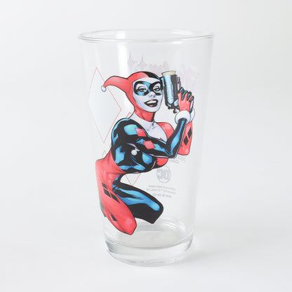Toon Tumbler Harley Quinn 16 oz Pint Glass