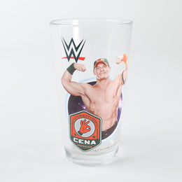 Toon Tumblers WWE John Cena 16 oz Pint Glass