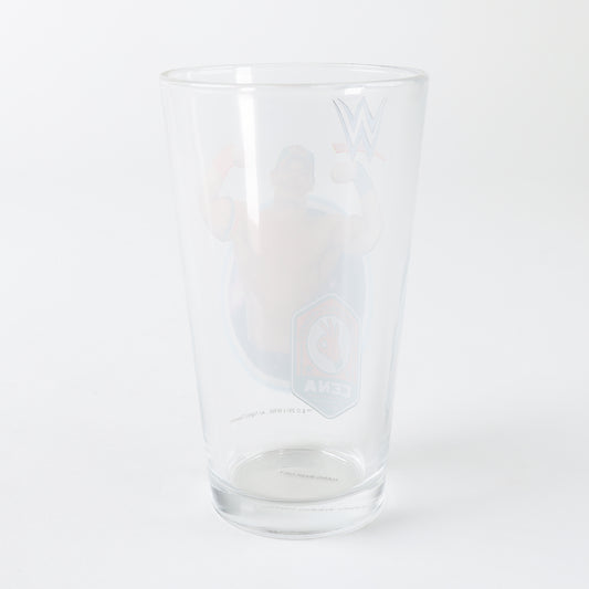 Toon Tumblers WWE John Cena 16 oz Pint Glass