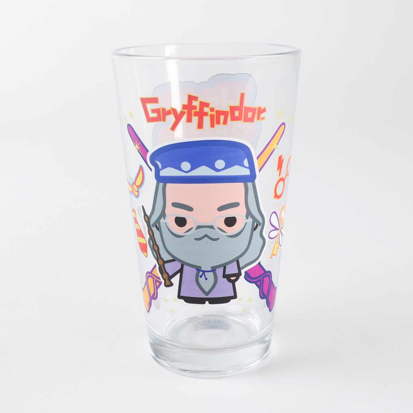 Toon Tumblers Harry Potter - Albus Dumbledore Charm Icons 16 oz Pint Glass