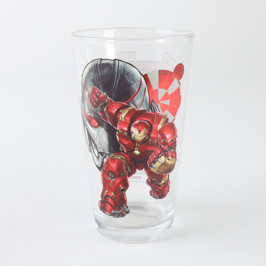 Toon Tumblers Marvel Age of Ultron Iron Man (Hulkbuster) 16oz Pint Glass