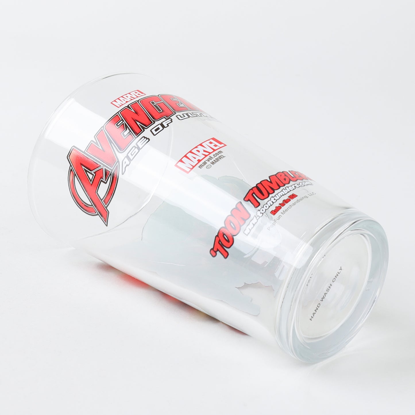 Toon Tumblers Marvel Age of Ultron Iron Man (Hulkbuster) 16oz Pint Glass