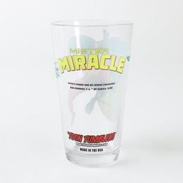 Toon Tumblers  DC Comics Mister Miracle 16oz Pint Glass