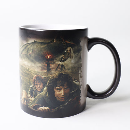 Morphing Mugs Lord of the rings (Collage) Heat-Sensitive Coffee Mug