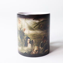 Morphing Mugs Lord of the rings (Collage) Heat-Sensitive Coffee Mug