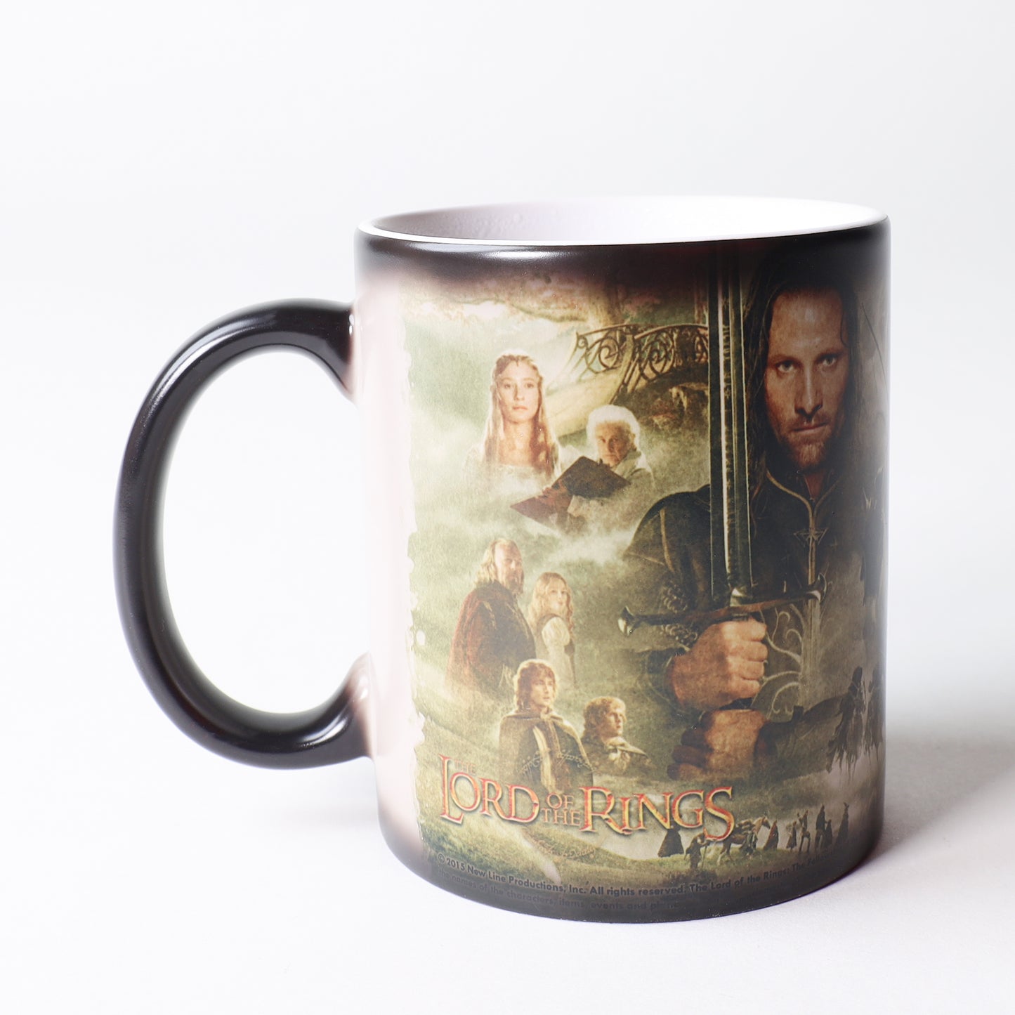 Morphing Mugs Lord of the rings (Collage) Heat-Sensitive Coffee Mug