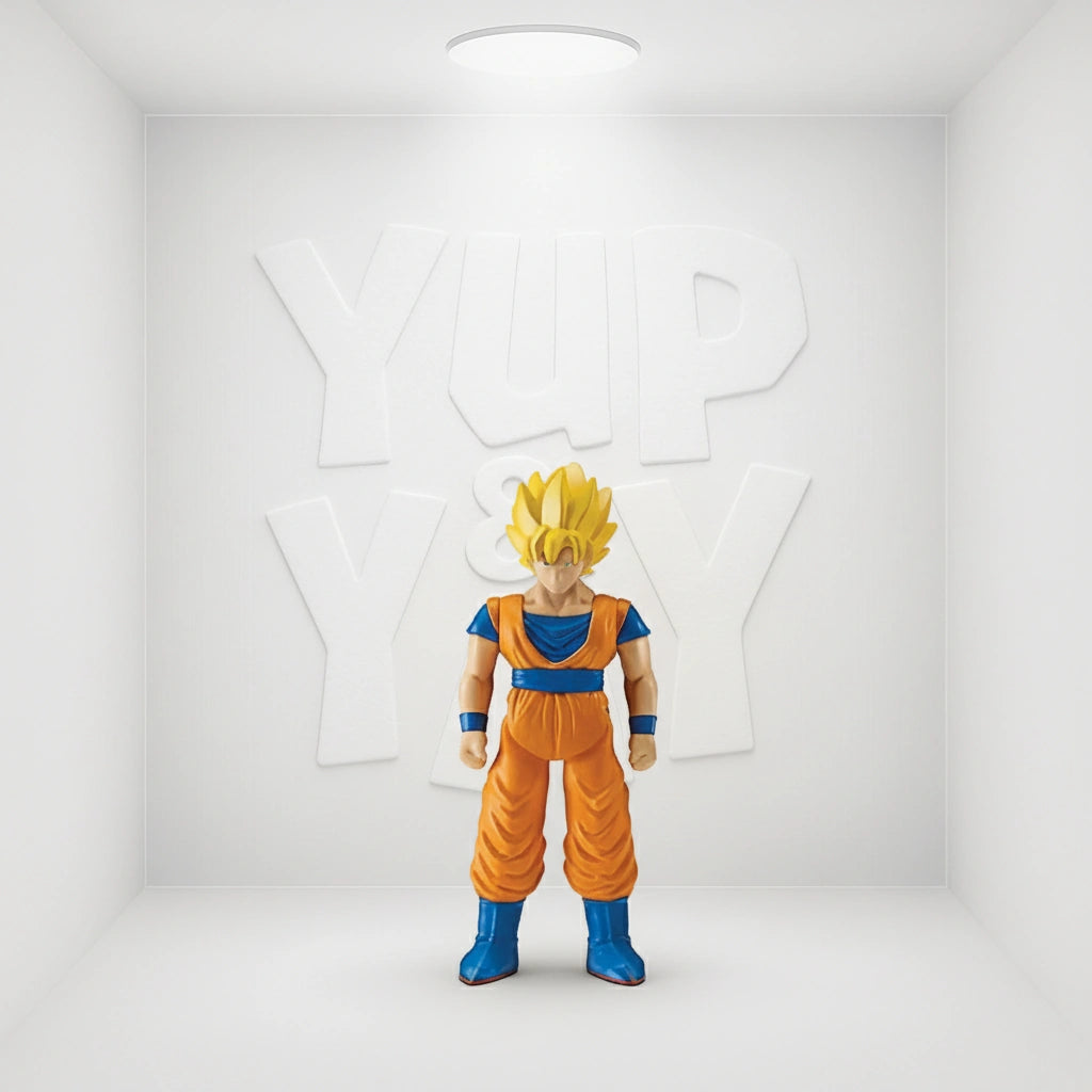 Bandai Dragon Ball Super Spin Battlers Series 1 - Super Saiyan Goku Action Figure
