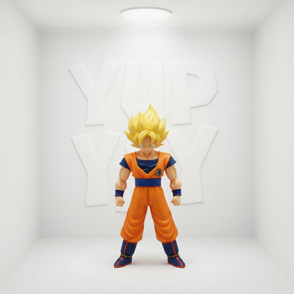 Bandai Dragon Ball Super Spin Battlers Series 1 - Super Saiyan Goku Action Figure