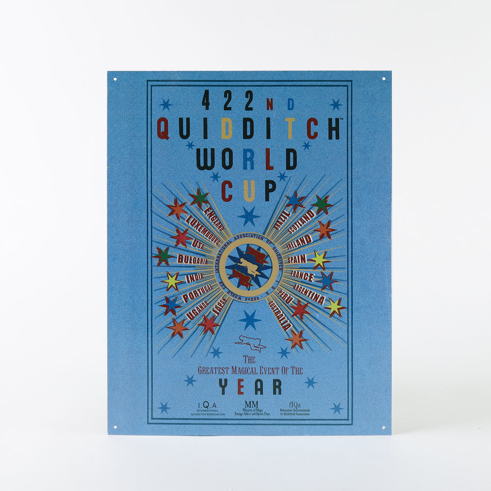 Harry Potter 422nd Quidditch World Cup Poster