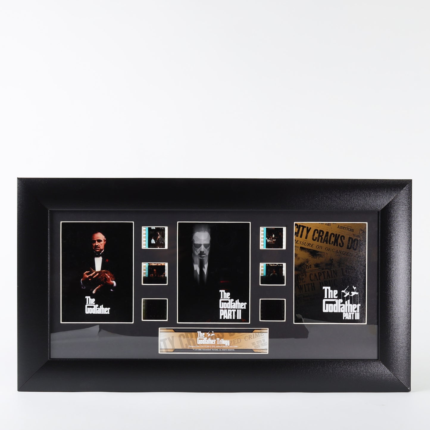 The Godfather Limited Edition Trio Framed FilmCells Presentation