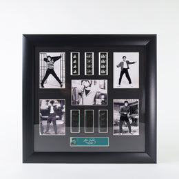 FilmCells Elvis Presley (S4) Montage Framed Art ( Certificate of Authenticity)