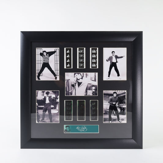 FilmCells Elvis Presley (S4) Montage Framed Art ( Certificate of Authenticity)
