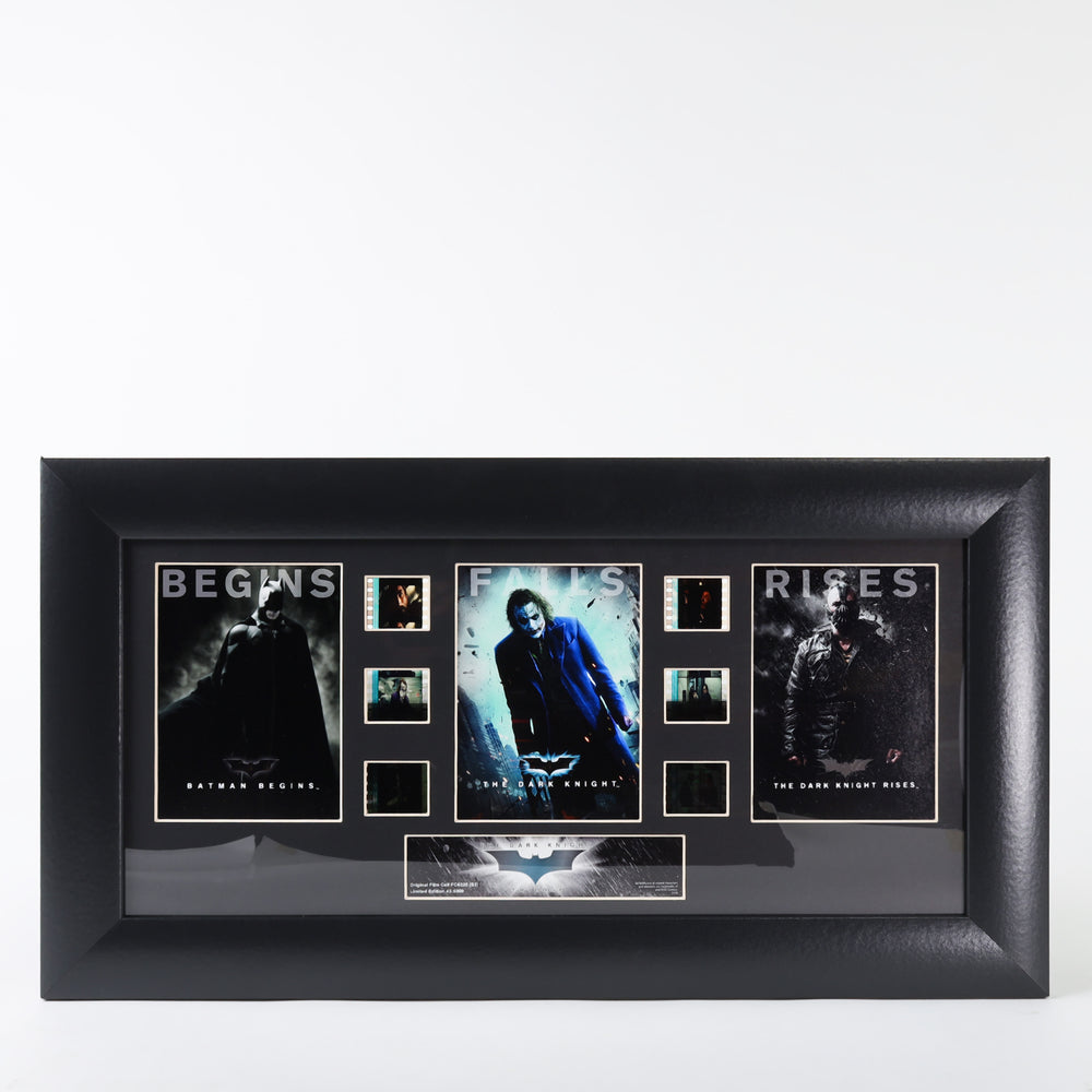 Batman: The Dark Knight Trilogy (Rise and Fall) Trio FilmCells