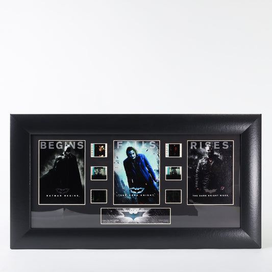 Batman: The Dark Knight Trilogy (Rise and Fall) Trio FilmCells