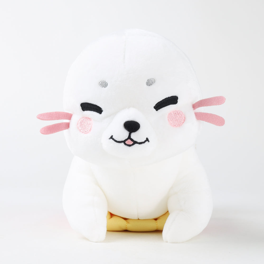 Tasty Peach Studios Pink Banana Seal Plush