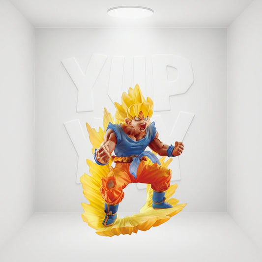 Dragon Ball Z Dragonball Dracap 02 Memorial Super Saiyan Son Goku Figure 3" Toy Collectible Anime