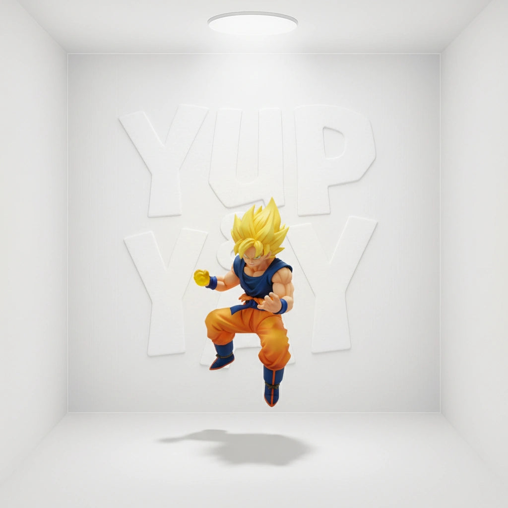 Dragon Ball Z Dragonball Dracap 02 Memorial Super Saiyan Son Goku Figure 3" Toy Collectible Anime