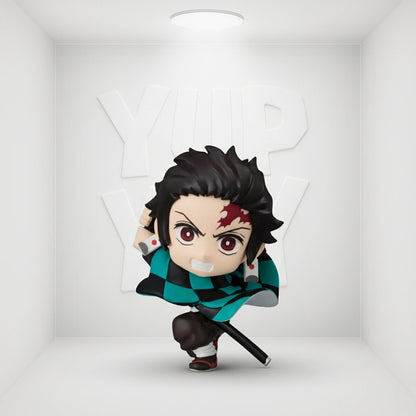 Bandai Shokugan Demon Slayer Kimetsu no Yaiba Adverge Motion 3 Minifigures (Set of 5)