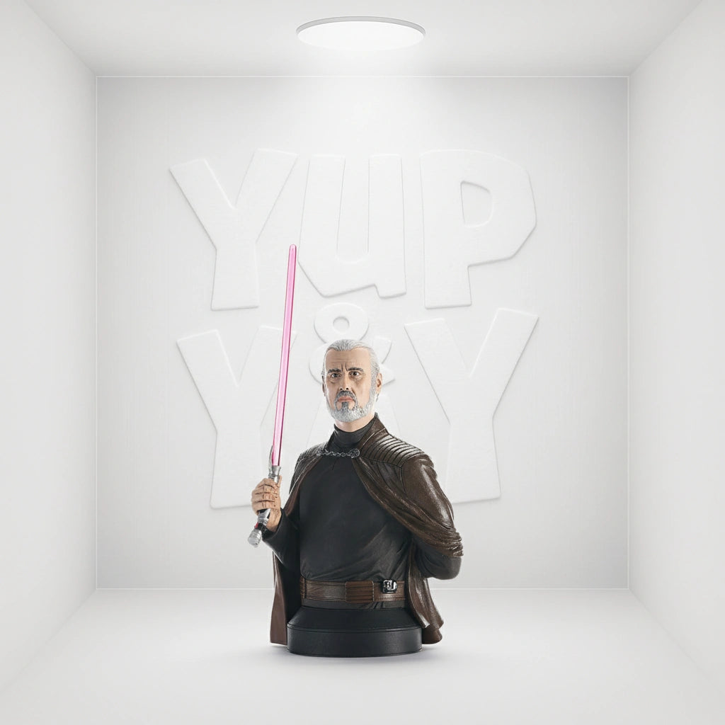 Diamond Select Toys Star Wars: Revenge of The Sith: Count Dooku 1:6 Scale Bust