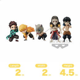 Banpresto Demon Slayer WCF Vol. 3 Prize Figure Collection (Set of 5)