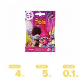 HASBRO DREAMWORKS TROLLS SERIES 2 SURPRISE MINI 2.5" FIGURE ONE BAG RANDOM