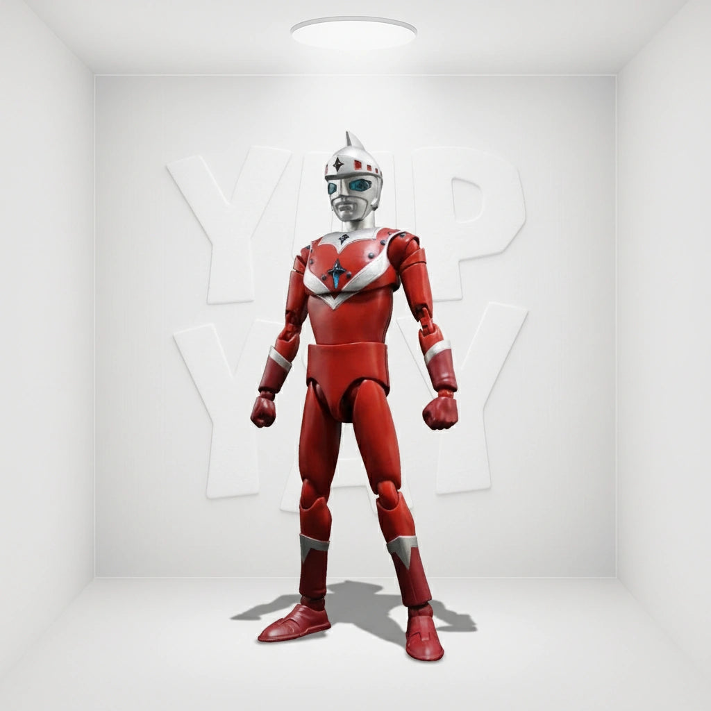 Evolution Toy HAF Hero Action Figure Iron King Senkosha Edition