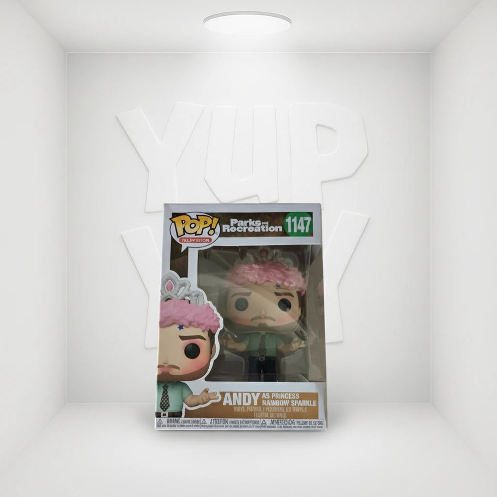 Funko Pop! Television: Parks and Recreation - Andy as Princess Rainbow Sparkle #1147