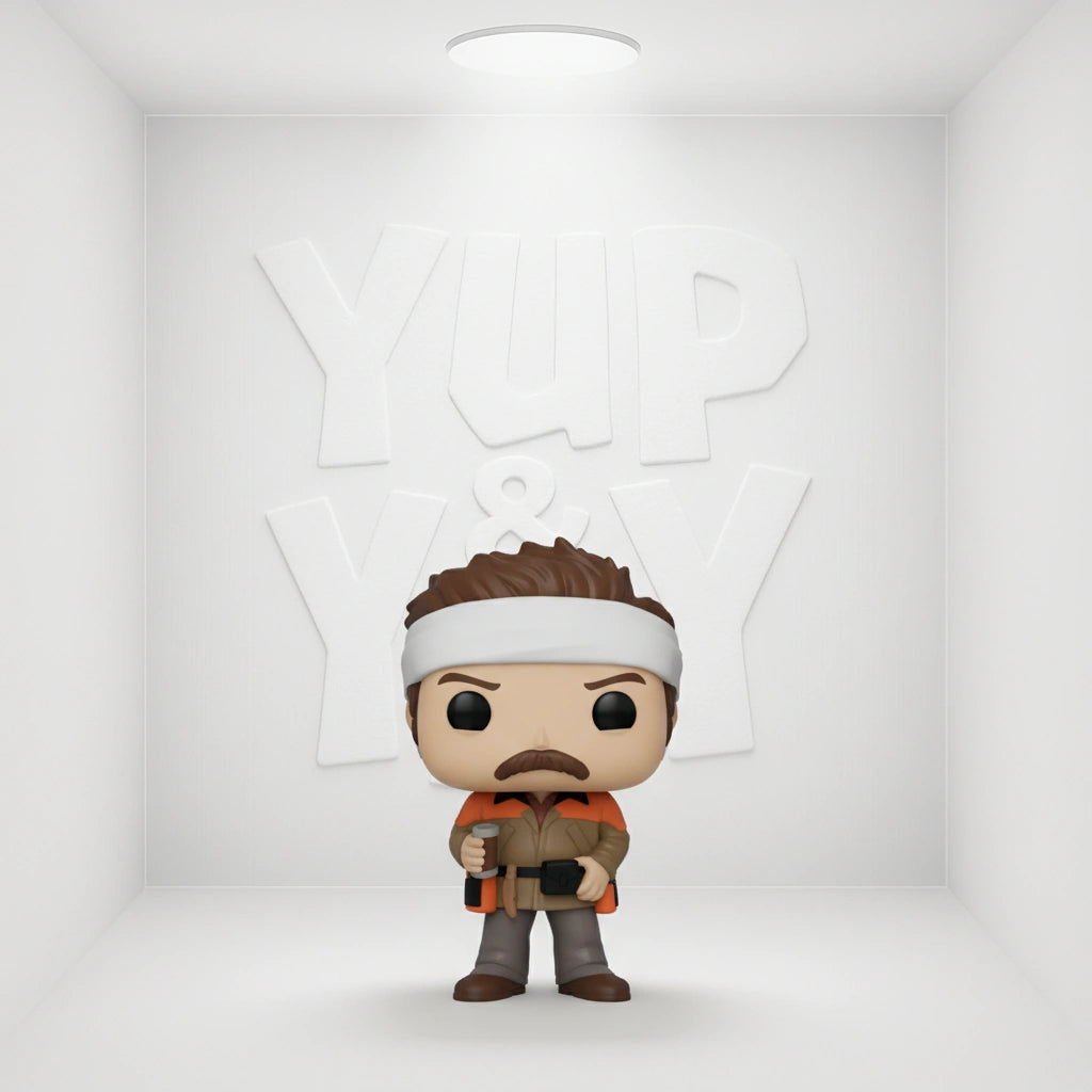 Funko Pop! Television: Parks and Recreation - Hunter Ron #1150 (Non-Chase)