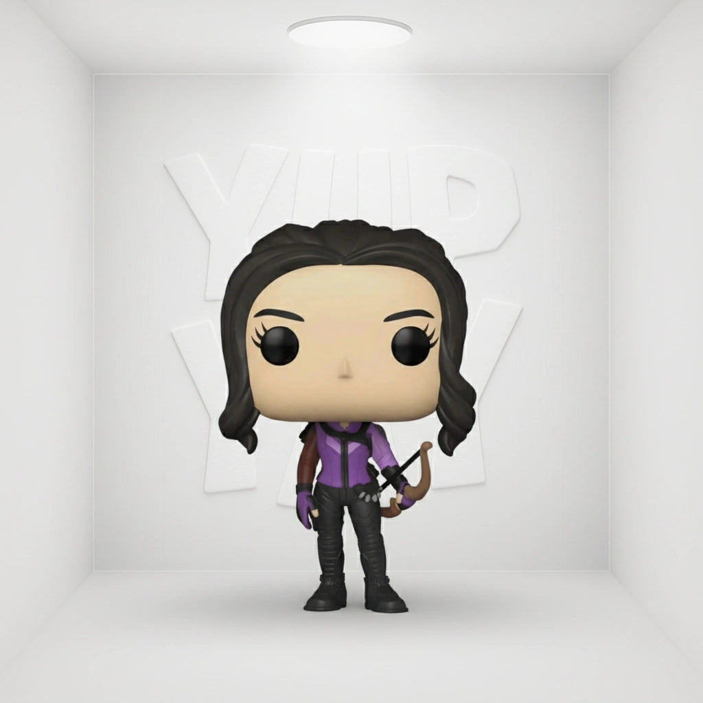 Funko Pop! Marvel: Hawkeye - Kate Bishop with Lucky the Pizza Dog