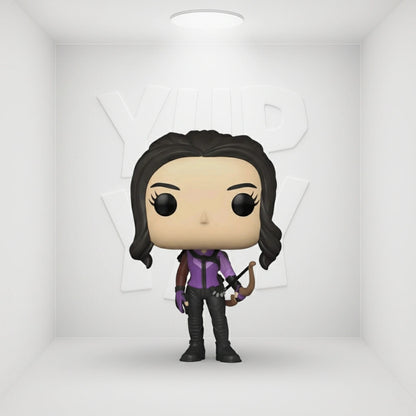 Funko Pop! Marvel: Hawkeye - Kate Bishop with Lucky the Pizza Dog