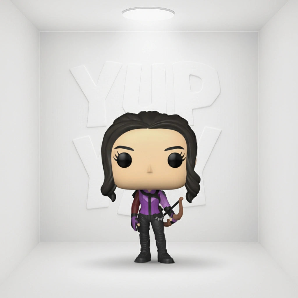 Funko Pop! Marvel: Hawkeye - Kate Bishop with Lucky the Pizza Dog