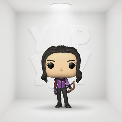 Funko Pop! Marvel: Hawkeye - Kate Bishop with Lucky the Pizza Dog
