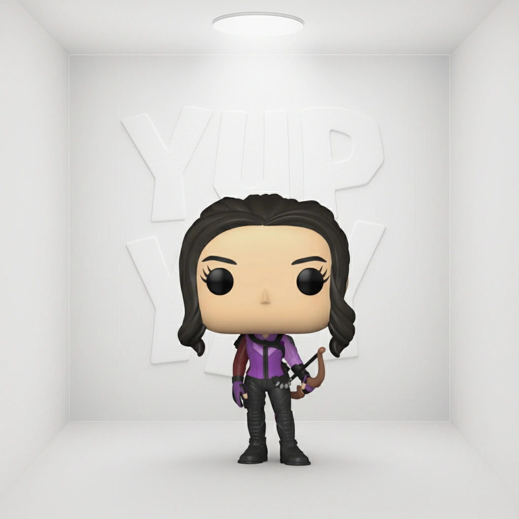 Funko Pop! Marvel: Hawkeye - Kate Bishop with Lucky the Pizza Dog