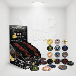 Five Nights of Freddy's Collectible Pinback Button Mystery Button Blind Bag