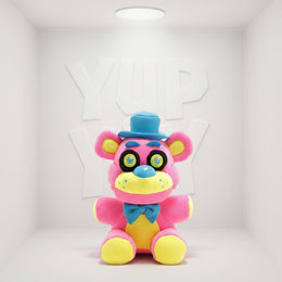 Funko Five Nights at Freddy's Blacklight Freddy 6-Inch Plush (Pink neon)