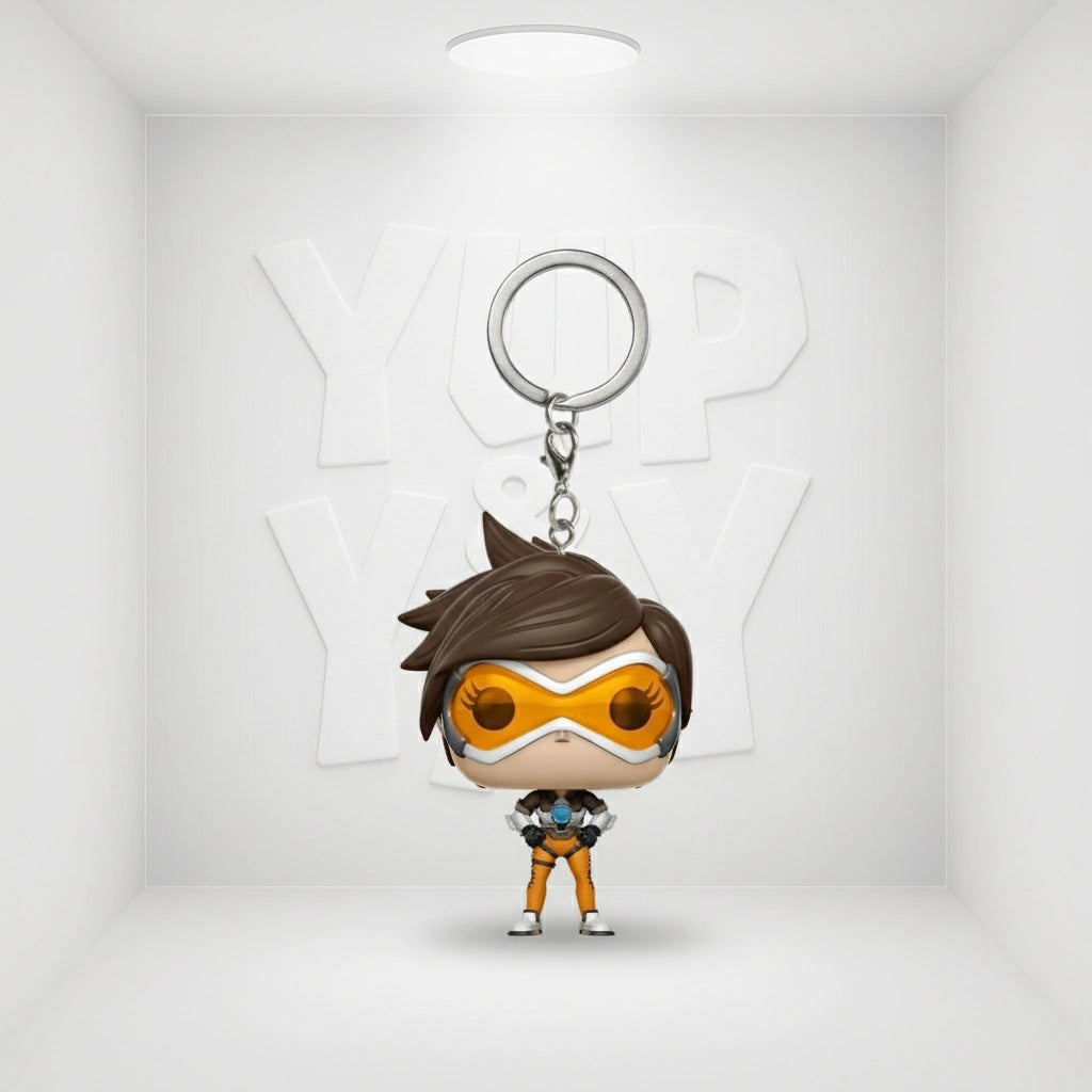 Funko Pop Keychain! Overwatch - Tracer